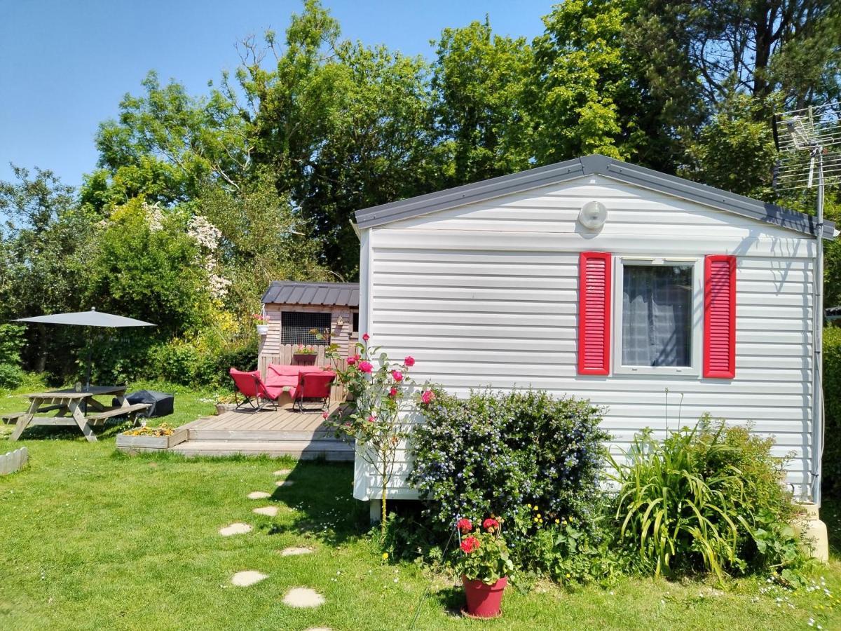 Mobil-Home Coin De Paradis En Cote D'Opale Sur Terrain Prive Et Sa Caravane Hermelinghen Экстерьер фото