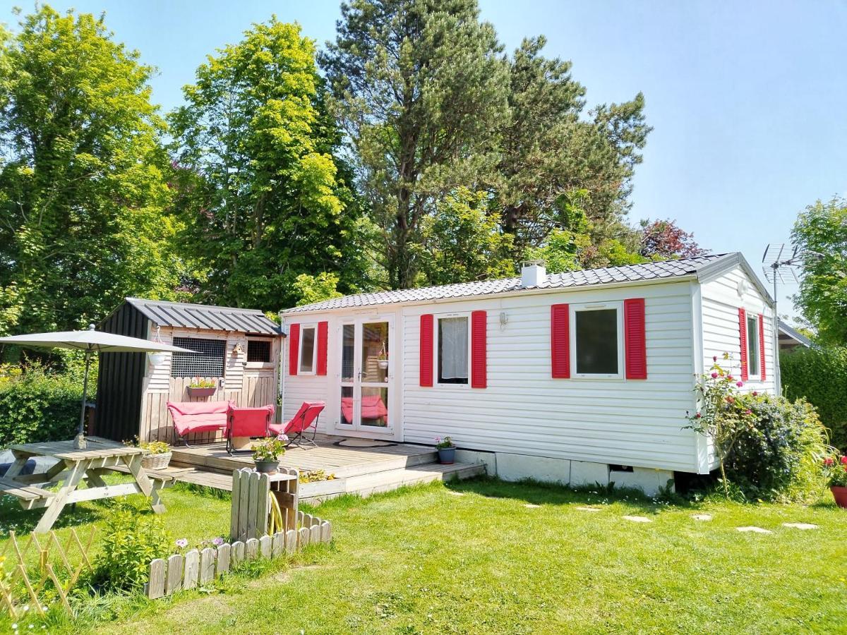 Mobil-Home Coin De Paradis En Cote D'Opale Sur Terrain Prive Et Sa Caravane Hermelinghen Экстерьер фото